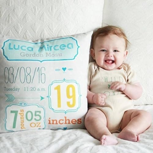 Shop&Three Custom Design Photos or Text Outdoor/Indoor Throw Pillowcase, Personalized Pet Photo Pillow, Love Photo Throw Pillowcases, Wedding Keepsake Throw Pillow Covers 18" x 18" thumbnail 6
