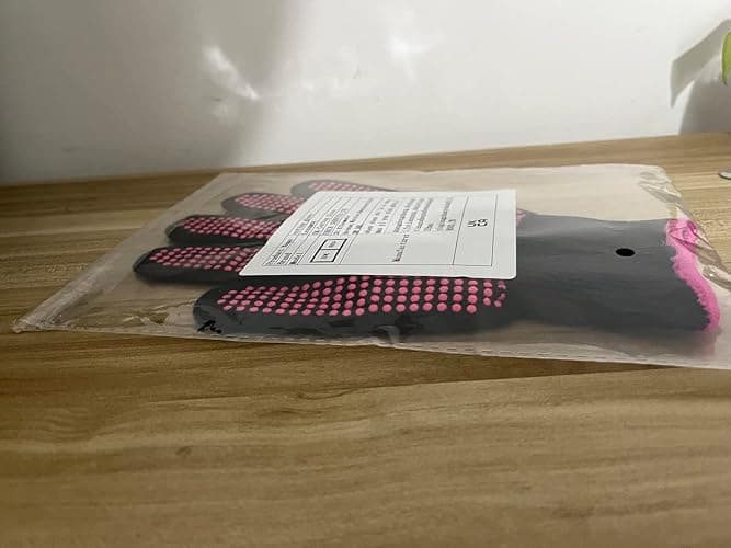 Professional Heat Resistant Glove Non Slip Silicone Bump for Hair Styling Heat Blocking for Curling, Flat Iron and Curling Wand Suitable for Left and Right Hands, 1 Piece thumbnail 11
