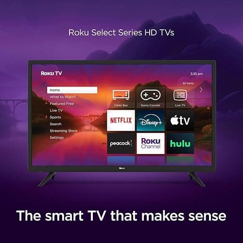 Roku 40-Inch Select Series Full HD Smart TV Bundle – 1080p LED Display, Dolby Audio, Compatible with Alexa, Voice Remote, Bluetooth Mode, w/AUX HDMI Cable, CPS 1-Year Protection Plan + Streaming kit thumbnail 3