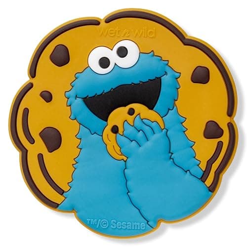 wet n wild Sesame Street Collection, Comfort-Grip Handle, Versatile & Portable Hand Mirror - Me Want Cookie thumbnail 2