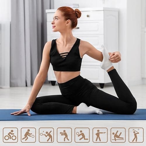 eallco 8 Pairs Womens Ankle Cotton Socks Low Cut Running Thin Short Breathable Sport Casual Socks thumbnail 7