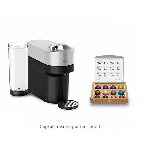 Nespresso Vertuo Pop+ Deluxe Coffee and Espresso Machine by De'Longhi, 120 Volts, Silver thumbnail 5