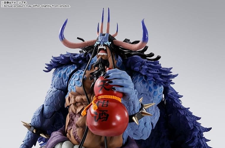 TAMASHII NATIONS - One Piece - Kaido King of The Beasts (Man-Beast Form) S.H.Figuarts Action Figure thumbnail 13