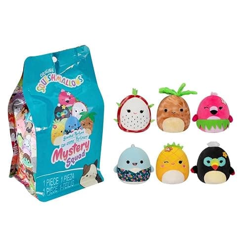 Squishmallows Tropical Mystery Squad 5-Inch Mystery Pack - Get 1 Plush Toy - Image 1