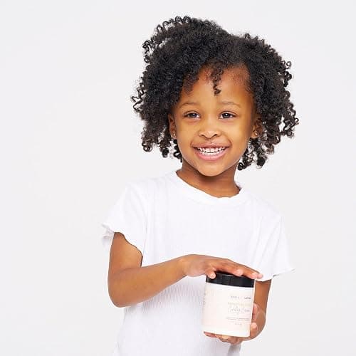 BASK & LATHER Moisture n Slip Curling Cream with Amaranth Extract, Grapeseed Oil & Slippery Elm, Enhances Curl Definition, Bounce, Reduces Frizz & Breakage, Deep Moisturization, Detangles, 8oz thumbnail 3