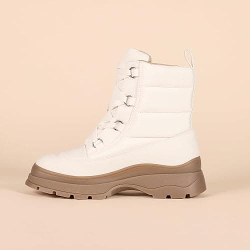 Amazon Essentials Women's Lace Up Puffer Boot thumbnail 3