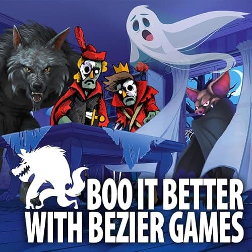 Bezier Games Werewords Deluxe Edition Social Deduction Word Game with Hidden Werewolves, Seer Role, Speedwords Mode, App Integration | 2–20 Players | Ages 8+ thumbnail 3