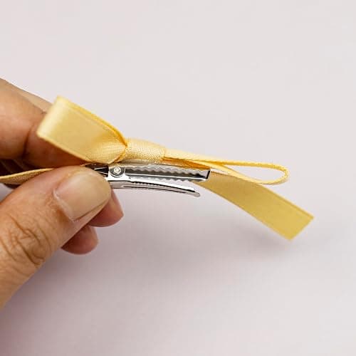 JGQUR 24PCS Hair Ribbons for Women - Small Hair Bows, Thin Bows for Girls, Ribbon Hair Clip Cute Hair Accessories for Daily Use, Birthday Gifts for Her, 8 Colors thumbnail 5
