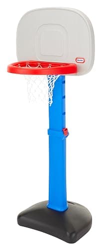 Little Tikes Easy Score Basketball Set, Blue, 3 Balls - Amazon Exclusive, 23.75 x 22 x 61 inches thumbnail 6