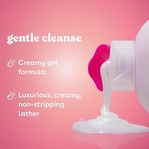 eos Cashmere Body Wash – Pink Champagne, Moisturizing Body Wash, Creamy Gel Formula, with Shea Butter, Glycerin, Vitamin E, pH Balanced, Sensitive Skin, Vegan, 16 fl oz thumbnail 5