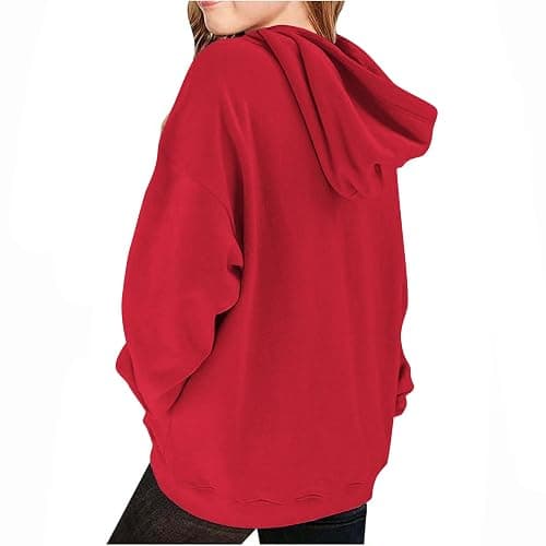 Ayolanni Girls Hoodie Trendy Cute Hooded Sweatshirt with Pocket Baggy Kids Pullover Winter 2025 Back to School Clothes Teens thumbnail 9