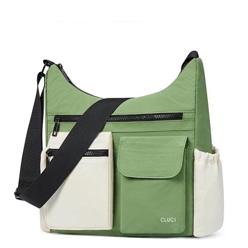CLUCI Travel Purses for Women, Waterproof Nylon Crossbody Bags for Woman Trendy, Anti Theft Shoulder Handbags for Ladies - Image 1