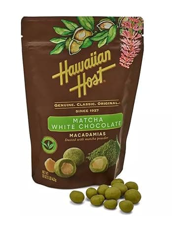 Hawaiian Host Matcha White Chocolate Macadamias - 16 oz Bag (Pack of 1) thumbnail 3
