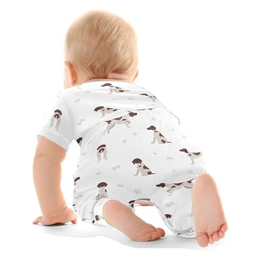 vvfelixl Baby Bodysuits Pants Sets Gnome Mushroom Short Sleeve Baby Clothes for Boys Girls 3M thumbnail 3