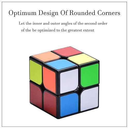 GoodCube 2x2 Cube Toys Puzzle, Black thumbnail 5