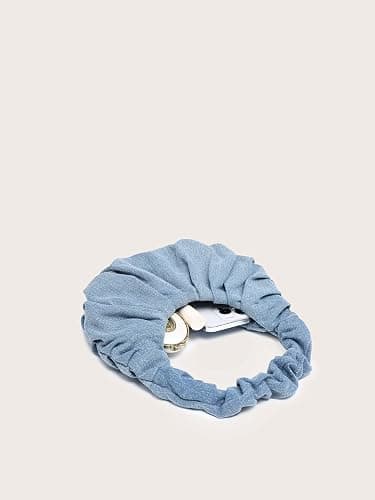 Verdusa Women's Pleated Denim Clutch Bag thumbnail 4