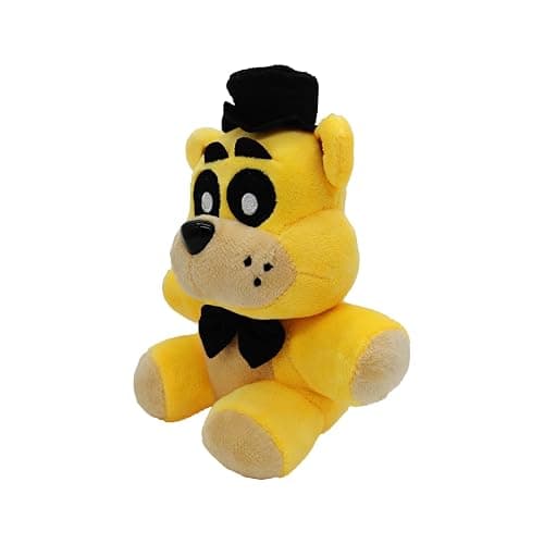 Golden Teddy Bear Plush Toy, Horror Game Characters Doll, Horror Movie All Character Stuffed Animal Doll Children's Gift Collection, (7 Inches) thumbnail 3