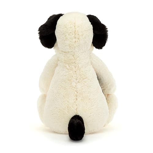 Jellycat Bashful Black and Cream Puppy Stuffed Animal, Huge 20 inches - Dogs and Puppies Plush Toy - Classic Children's Gift - Huge - 20" thumbnail 5