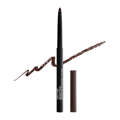 wet n wild Mega Last Breakup Proof Waterproof Retractable Gel Eyeliner - Ultra Pigmented 16-Hour Long Wear, Smudge Proof Satin Finish Formula, Cruelty-Free & Vegan - Dark Brown - Image 1