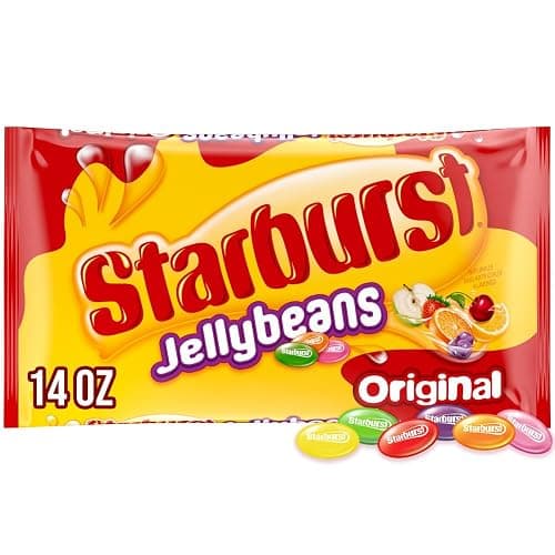 STARBURST Original Jelly Beans Gummy Candy, 14 oz Bag - Image 1