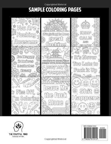 Motivational Swear World Coloring Book for Adults: Sweary Motivational Quotes and Inspirational Phrases for Stress Relief and Relaxation thumbnail 2