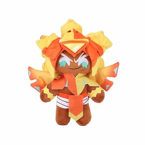 Amnii Cookie-Run-Kingdom Ornaments Golden Cheese Cookie Figurines Pillow Home Room Dormitory Decorations Stress Relief 9inch - Image 1