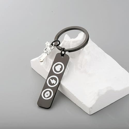 SEIRAA Game Lover Keychain Arthur Fans Gifts Cores Stamina & Dead Eye Gifts Gamer Merchandise thumbnail 3