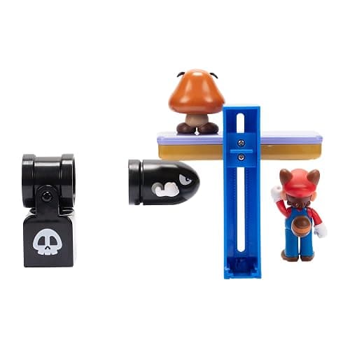Super Mario Nintendo 2.5" Switchback Hill Diorama Set thumbnail 4