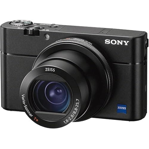 Sony Cyber-Shot DSC-RX100 VA Digital Camera (DSC-RX100M5A/B) + Case + 64GB Card + Card Reader + Flex Tripod + Memory Wallet + Cleaning Kit (Renewed) thumbnail 3