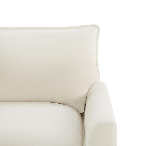CHITA 113" Oversized Cloud Sectional Couch, Modern Modular Sectional Sofa Set for Living Room, 4 Seater L Shaped Couch, Cream thumbnail 8