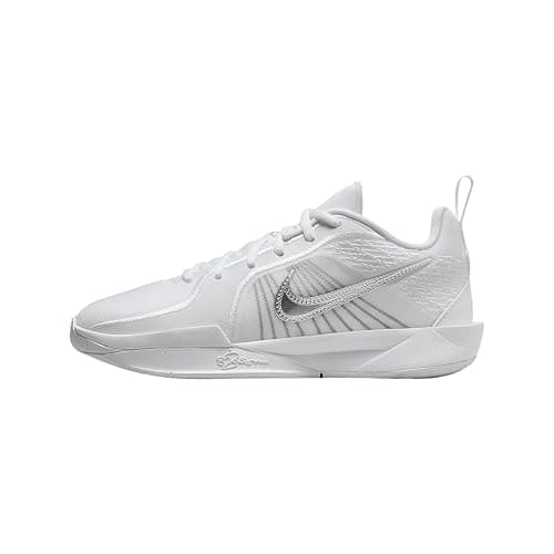 Sabrina 2 "Court Vision Big Kids' Basketball Shoes (FQ7376-100, White/Summit White/Glacier) Size 1 - Image 1