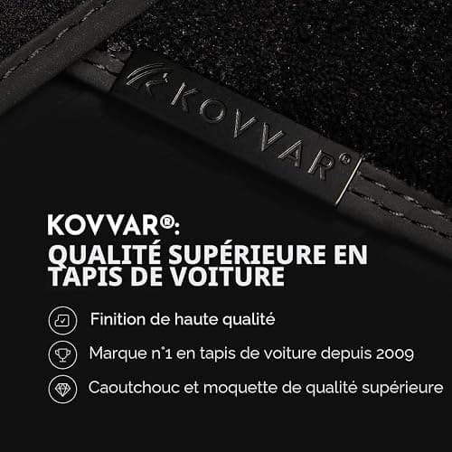 Kovvar Tapis de Sol Compatible avec Peugeot 205 1983-1998 Correspondant à la Version: Cabriolet | Qualité: Basic thumbnail 2