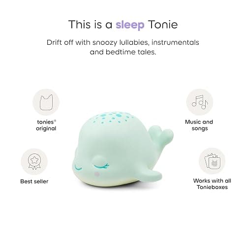 Tonies Sleepy Friends: Lullabies from The Ocean Audio Toy Figurine Featuring Sleepy Whale thumbnail 4