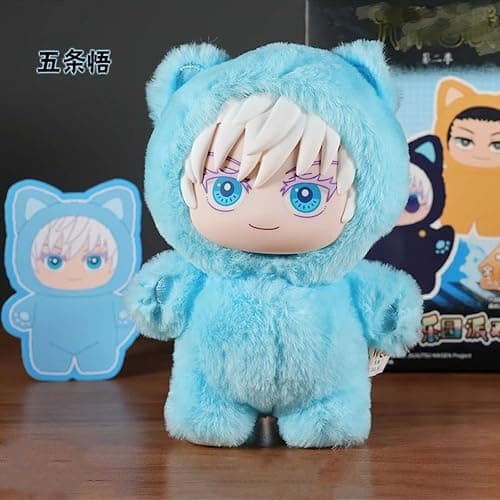 MABAIUDE JJK Vinyl Plush Gojos Plush Figure Gojos Stuffed Doll 5.5'' Anime JJK Plushies Collectibles Decoration Gifts thumbnail 7