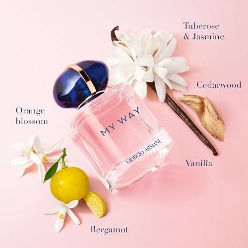 Armani Beauty - My Way - Eau de Parfum - Women's Perfume - Floral Woody Fragrance - Bergamot, Orange Blossom, Tuberose, Jasmine, Cedarwood, Vanilla and White Musk Notes thumbnail 2