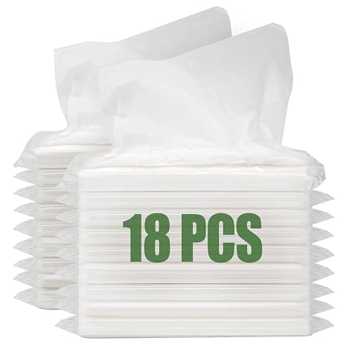 Car Tissue Refills, 18 Packs Car Tissues Auto Visor Tissue Refills for Visor, Napkins Holder Refill, Auto Travel Tissues, Soft and Smooth (18 Pieces) - Image 1