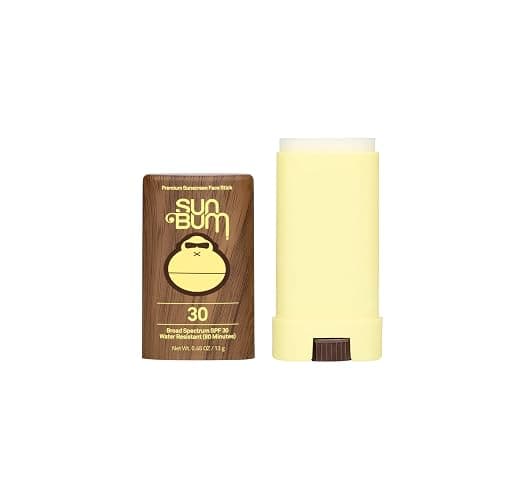 Sun Bum Original SPF 30 Face Stick Sunscreen - Water-Resistant Broad Spectrum Facial Sunscreen with Vitamin E - Hawaii 104 Act Compliant (Without Octinoxate & Oxybenzone) - Travel Friendly - 0.45 oz thumbnail 8