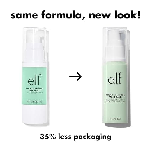 e.l.f. Blemish Control Face Primer, Soothing & Hydrating Makeup Primer For Fighting Blemishes, Grips Makeup To Last, Vegan & Cruelty-free, Large thumbnail 3