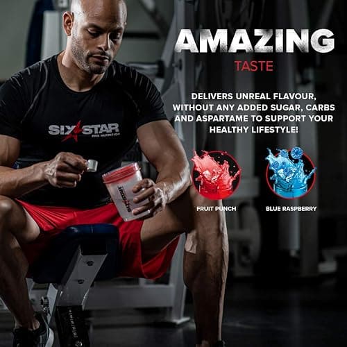 Six Star Pre-Workout Explosion, Fruit Punch (30 Servings) - Preworkout Energy Powder Supplement for Men & Women - Workout Drink Mix with L-Tyrosine & Beta Alanine - Sports Nutrition Products thumbnail 8