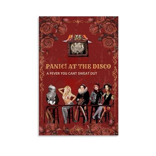 Disco Panic Canvas Poster Bedroom Decor Office Decor Gifts Unframe-style 12x18inch(30x45cm) - Image 1
