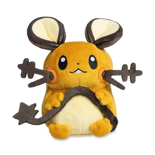 Pokémon Center: Dedenne Sitting Cuties Plush, 5 ¼ Inch thumbnail 2
