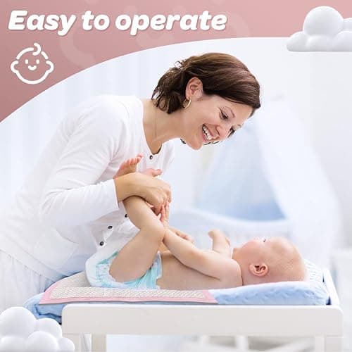 Disposable Changing Pad Liners Pack of 100 Baby Incontinence Changing Pads Diaper UnderPads Ultra Soft Super Absorbent Waterproof Mat 13 x18 in thumbnail 3