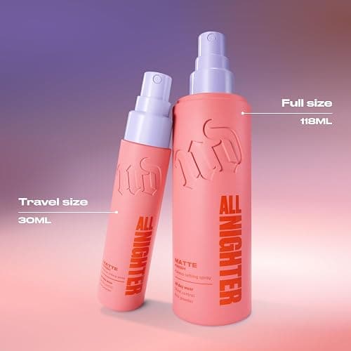 Urban Decay All Nighter Waterproof Makeup Setting Spray - Blurring Matte Finish, Up to 24HR Wear, Ultra-Fine Facial Mist, Mattifying Oil Control Face Primer, Smudge-Proof, Transfer-Resistant thumbnail 9