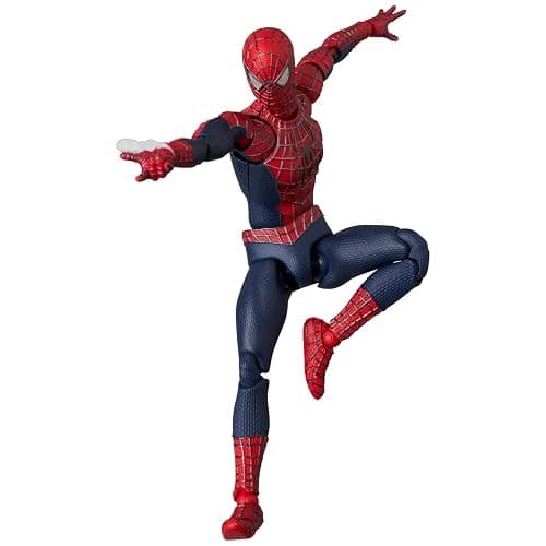 MAFEX No.241 FRIENDLY NEIGHBORHOOD SPIDER-MAN Friendly Neighborhood Spider-Man, Total Height Approx. 5.9 inches (150 mm), Non-scale, Pre-painted Action Figure thumbnail 12
