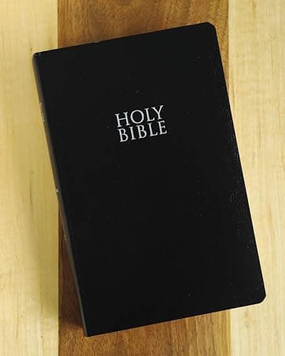 NIV, Gift and Award Bible, Leather-Look, Black, Red Letter, Comfort Print thumbnail 6