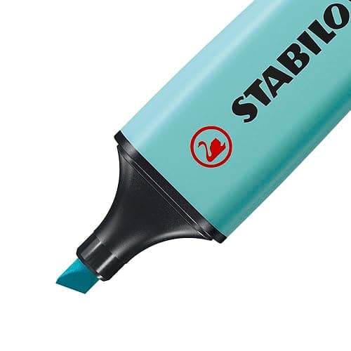 STABILO BOSS ORIGINAL Pastel - Highlighter - Pack of 6 - Milky Yellow, Creamy Peach, Pink Blush, Lilac Haze, Hint of Mint, Touch of Turquoise thumbnail 5