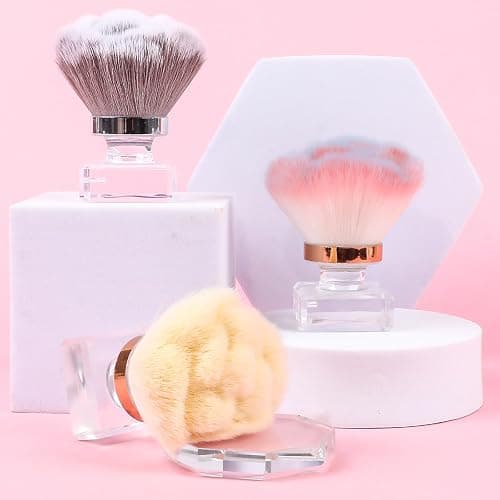 ANGNYA Nail Dust Brush, Pink Rose Soft Duster Brush Art Dust Powder Remover Makeup Manicure Brushes Clean Up Tools for Acrylic Nails thumbnail 9