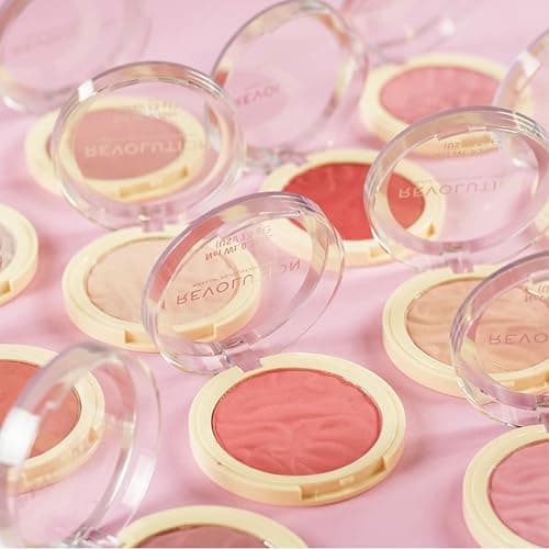 Revolution, Blusher Reloaded, Pressed Powder Face Blusher, Highly Pigmented & Long Lasting Formula, Rose Kiss, 0.26 oz thumbnail 5