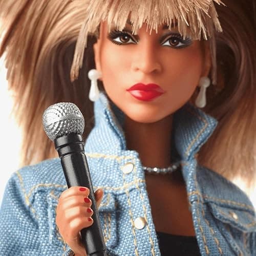 Barbie ​ Signature Tina Turner Doll In ‘90s Fashion And Accessories With Microphone Accessory, Gift For Collectors​, HCB98 thumbnail 2
