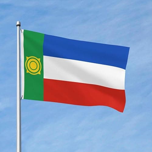 LIFANGMI Double Sided Flag of Khakassia Flag 3x5 FT Outdoor Flags Banners Durable Patio Indoor Decorative Flags Home Party Funny Flags 3by5 Flags thumbnail 4